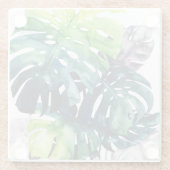 Twilight Palms - Split Leaf Glasuntersetzer (Rückseite)