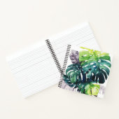 Twilight Palms - Split Leaf Notizblock (Innenseite)