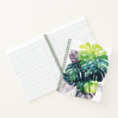 Twilight Palms - Split Leaf Notizblock (Innenseite)