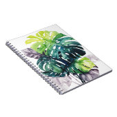 Twilight Palms - Split Leaf Notizblock (Rechte Seite)