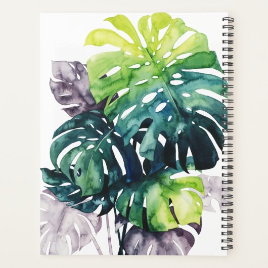 Twilight Palms - Split Leaf Planer (Rückseite)