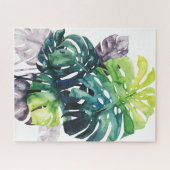 Twilight Palms - Split Leaf Puzzle (Horizontal)