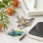 Twilight Palms - Split Leaf Schlüsselanhänger (Seite)