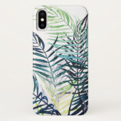 Twilight Palms - Tropische Blätter Case-Mate iPhone Hülle (Rückseite)