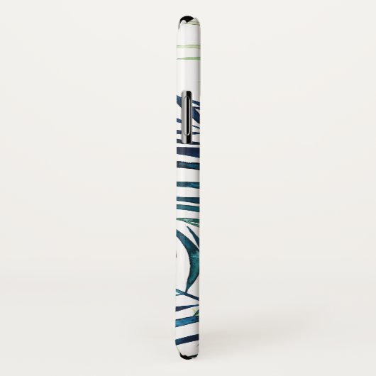 Twilight Palms - Tropische Blätter Case-Mate iPhone Hülle (Hinten/Rechts)