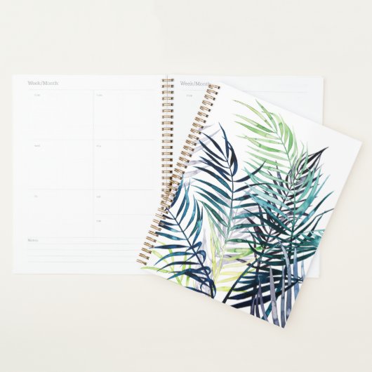 Twilight Palms - Tropische Blätter Planer (Anzeige)