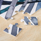 Twilight Palms - Tropische Blätter Puzzle (Seite)