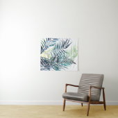 Twilight Palms - Tropische Blätter Wandteppich (Beispiel (Horizontal))