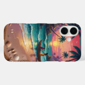 Twilight Parting Coastal Art Case-Mate iPhone Hülle (Rückseite (Horizontal))