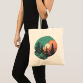 Twilight Pines Tragetasche (Vorderseite (Produkt))