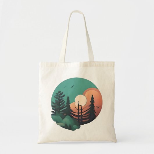 Twilight Pines Tragetasche (Vorne)