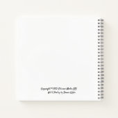 Twilight - Poesie Art Notizblock (Rückseite)