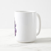 Twilight Pony Black Unicoron Glitzer Kaffeetasse (VorderseiteRechts)