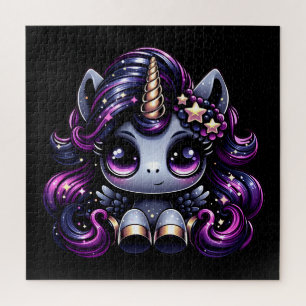 Twilight Pony Black Unicoron Glitzer Puzzle