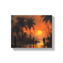 Twilight Promenade am Dschungel