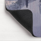 Twilight Rain auf dem Weg nach Shinobazu in Japan Mousepad (Ecke)