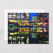 Twilight Reflections Rathaus Hull Quebec Postkarte (Vorne/Hinten)