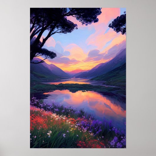 Twilight-Reflektion Poster (Vorne)