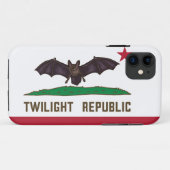 Twilight Republic Flag Case-Mate iPhone Hülle (Rückseite (Horizontal))