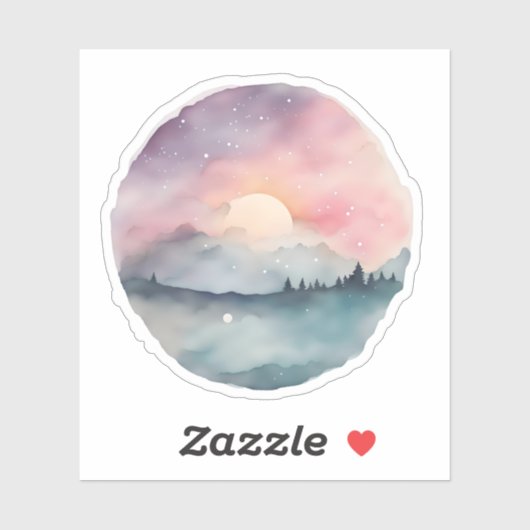 Twilight Reverie Aufkleber (Blatt)