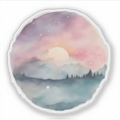 Twilight Reverie Aufkleber (Vorderseite)