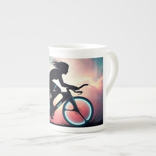 Twilight Ride China Tasse (Vorderseite Rechts)