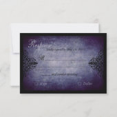 Twilight RSVP Karte B (Rückseite)