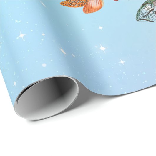 TWILIGHT-SCHALTFLÄCHEN UND LACE-WRAPPING-PAPIER GESCHENKPAPIER (Rolleneckpunkt)