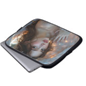 Twilight Seraph - Glühender Engel aus Abend Light Laptopschutzhülle (Vorne Knopf)
