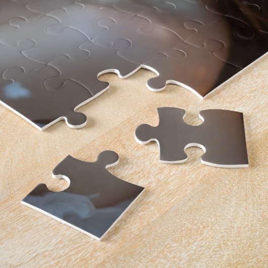 Twilight Seraph - Glühender Engel aus Abend Light Puzzle (Seite)