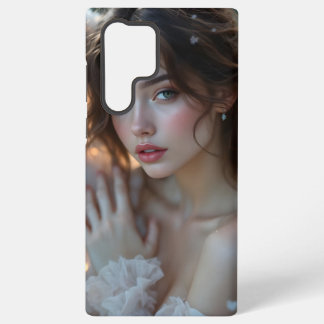 Twilight Seraph - Glühender Engel aus Abend Light Samsung Galaxy Hülle