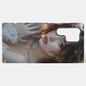 Twilight Seraph - Glühender Engel aus Abend Light Samsung Galaxy Hülle (Rückseite (Horizontal))