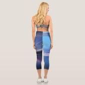 Twilight-Shades Capri Leggings (Rückseite)