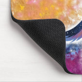 Twilight Sky Wolf Mousepad (Ecke)