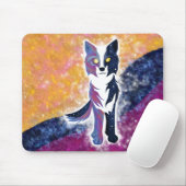 Twilight Sky Wolf Mousepad (Mit Mouse)