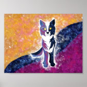 Twilight Sky Wolf Poster (Vorne)