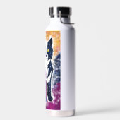Twilight Sky Wolf Trinkflasche (Links)