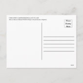 Twilight Soar of Blackbirds at Quivira Postkarte (Rückseite)