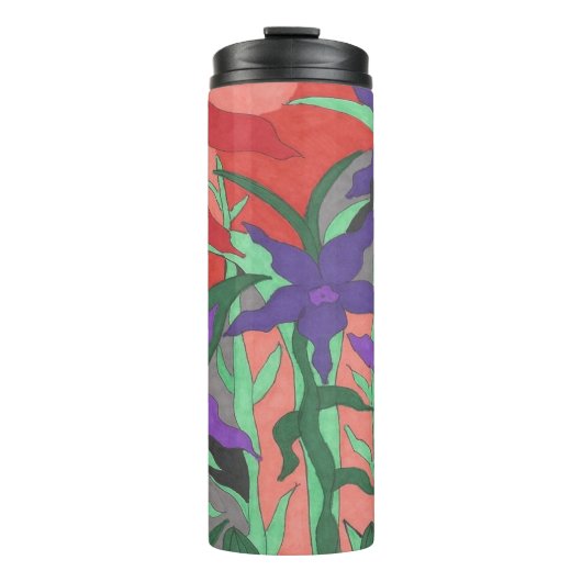 Twilight Sun Garden Floral Thermosbecher (Vorderseite)