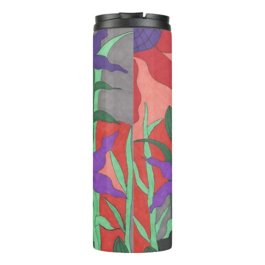 Twilight Sun Garden Floral Thermosbecher (Rückseite)