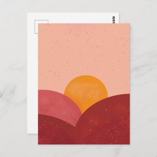 Twilight Sun Set Postkarten / Kunstdrucke (Vorne/Hinten)