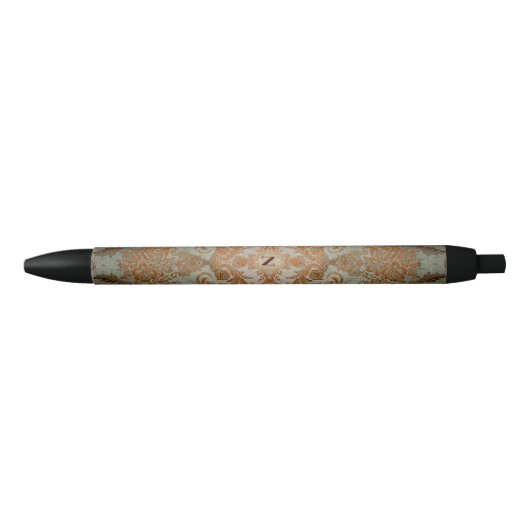 Twilight Sunset Brocade Monogrammed Pen Kugelschreiber (Vorderseite)