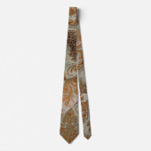 Twilight Sunset Brocade Neck Tie Krawatte (Vorderseite)