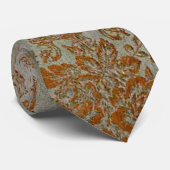 Twilight Sunset Brocade Neck Tie Krawatte (Gerollt)