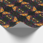 Twilight Symphony: Butterfly in einem kosmischen G Geschenkpapier (Ecke)