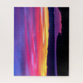 Twilight Symphony: Painted Sky über Newfound Lake Puzzle (Vertikal)