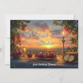 Twilight Table of Blessings Karte (Vorderseite)