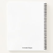 Twilight Tales on Cobblestone Notebook Notizblock (Rückseite)