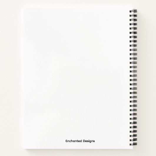 Twilight Tales on Cobblestone Notebook Notizblock (Rückseite)