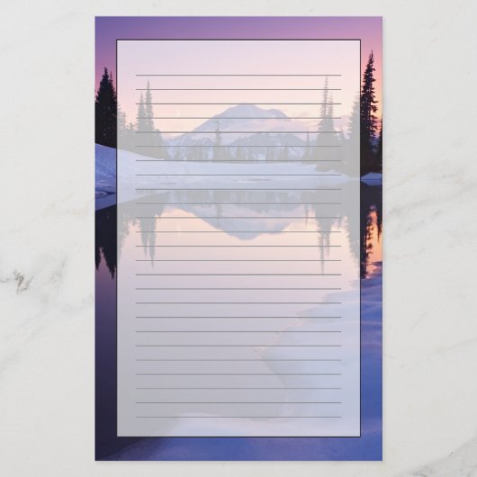 Twilight, Tarn und Crescent Moon Briefpapier (Vorderseite)